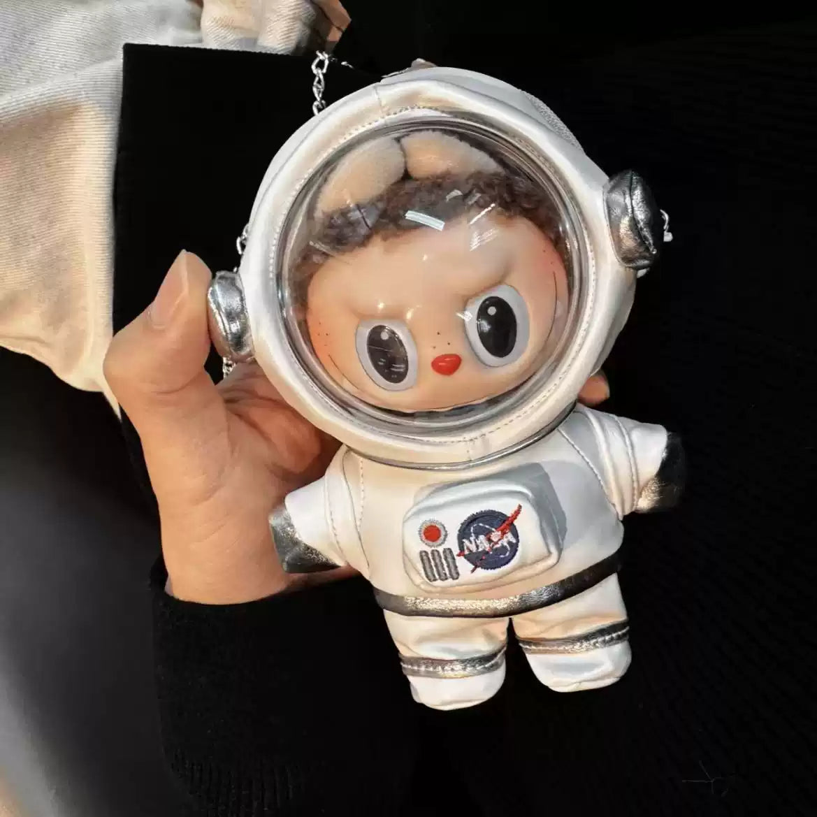 Clothes fit for POP MART LABUBU 17cm - Astronaut Clothes -without Labubu