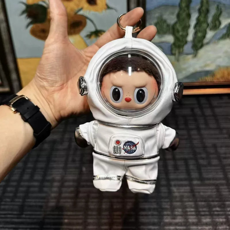 Clothes fit for POP MART LABUBU 17cm - Astronaut Clothes -without Labubu