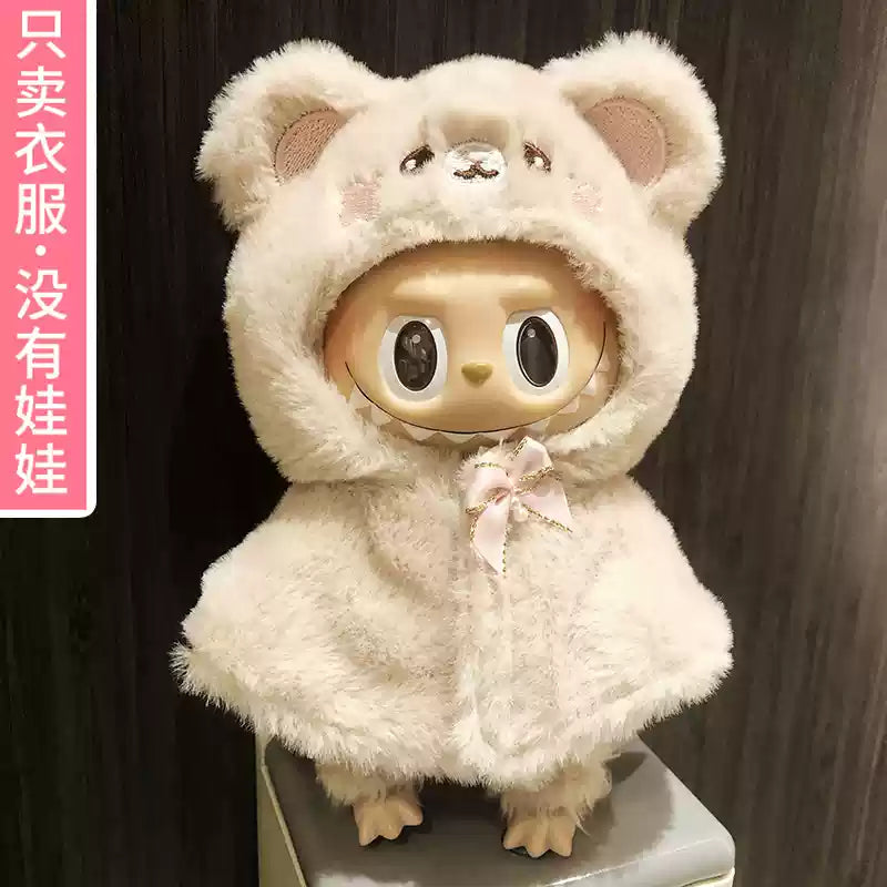 Clothing fit for POP MART LABUBU V1 17cm - Plush Set - 2