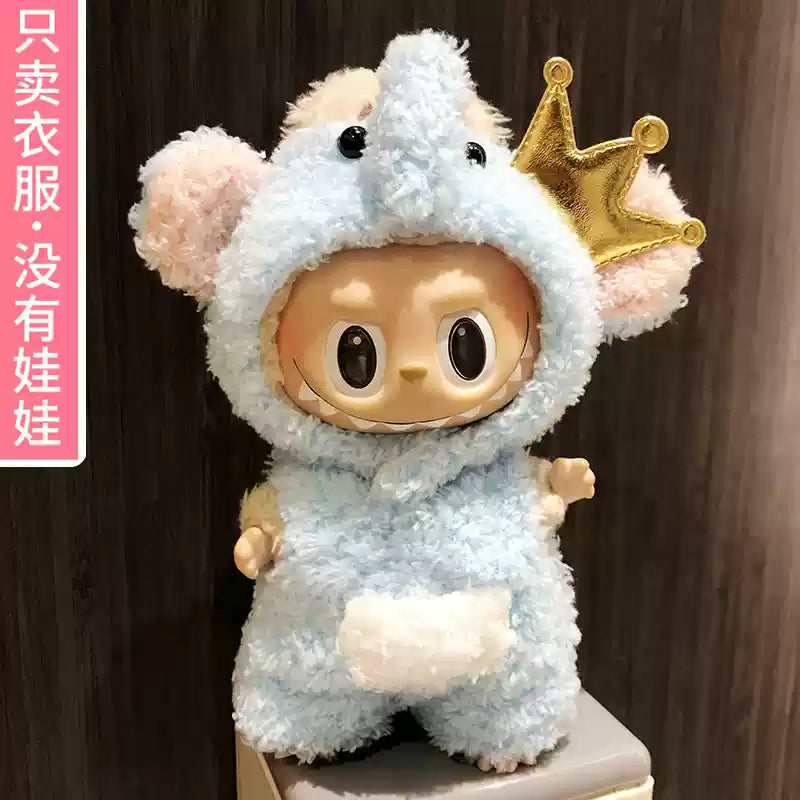 Clothing fit for POP MART LABUBU V1 17cm - Plush Set - 1