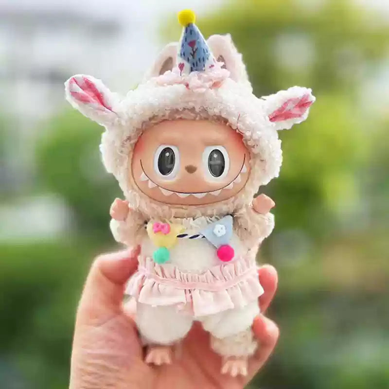 Clothing fit for POP MART LABUBU V1 17cm - Plush Set - 2