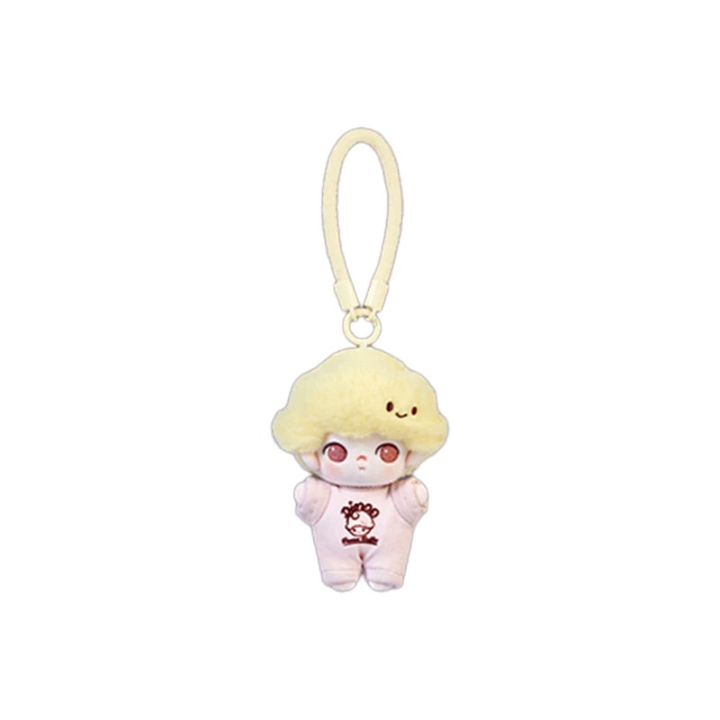 POP MART DIMOO Crush on Coffee Series Soft Faced Plush Keychain blind box