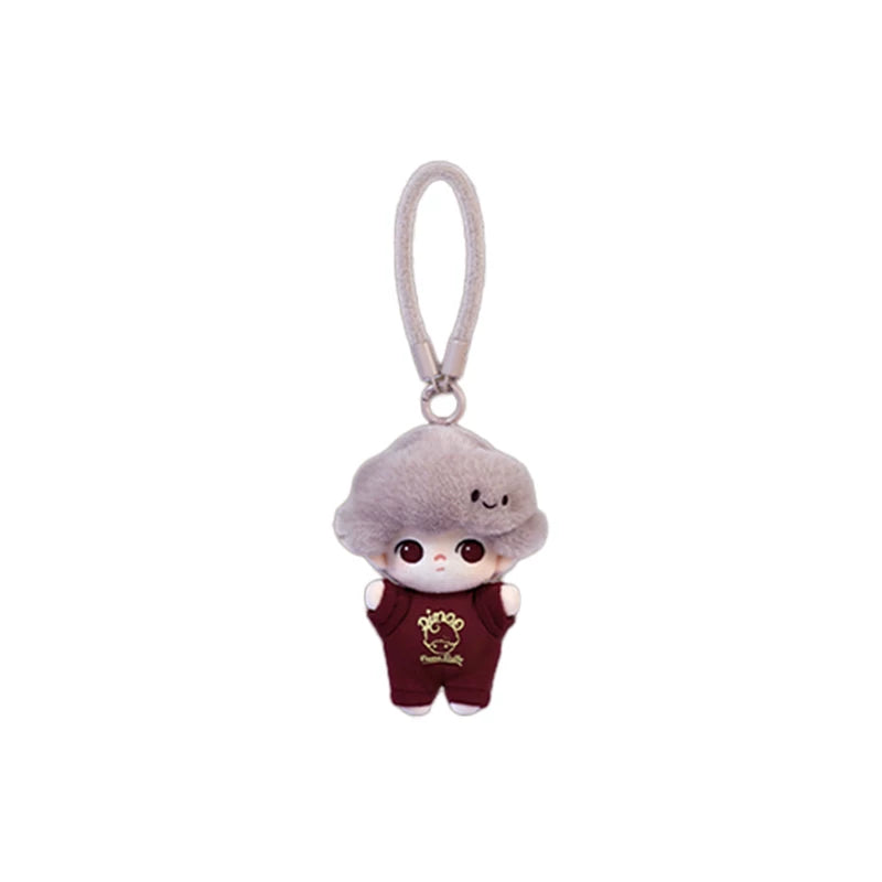 POP MART DIMOO Crush on Coffee Series Soft Faced Plush Keychain blind box