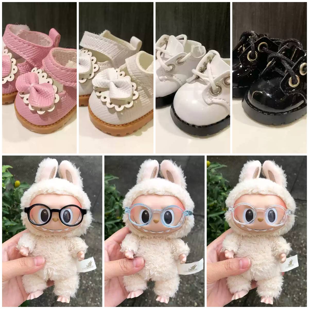 Clothing fit for POP MART LABUBU V1 17cm - Shoes and accessories