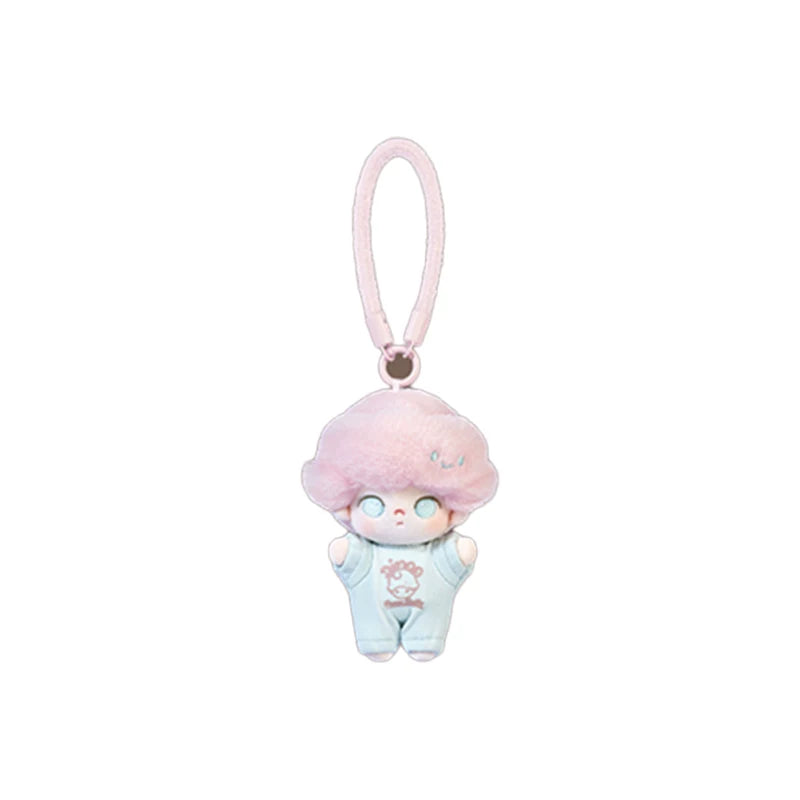 POP MART DIMOO Crush on Coffee Series Soft Faced Plush Keychain blind box