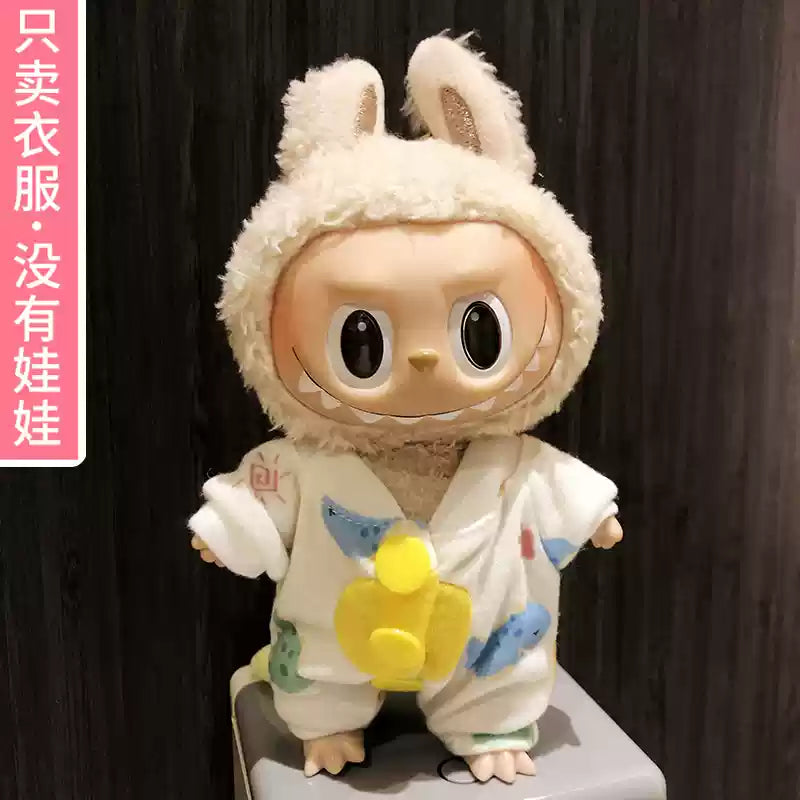 Clothing fit for POP MART LABUBU V1 17cm - Plush Set - 2