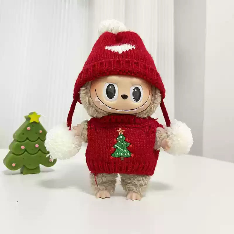Clothing fit for POP MART LABUBU V1 17cm - Plush Set - 2