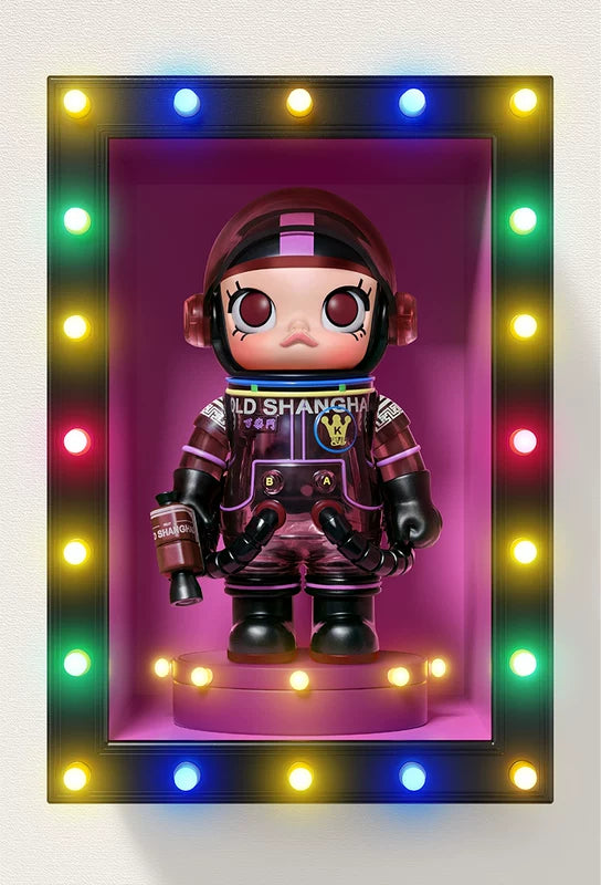 POP MART MEGA MOLLY 100_ Anniversary Collection The fourth generation blind box figures