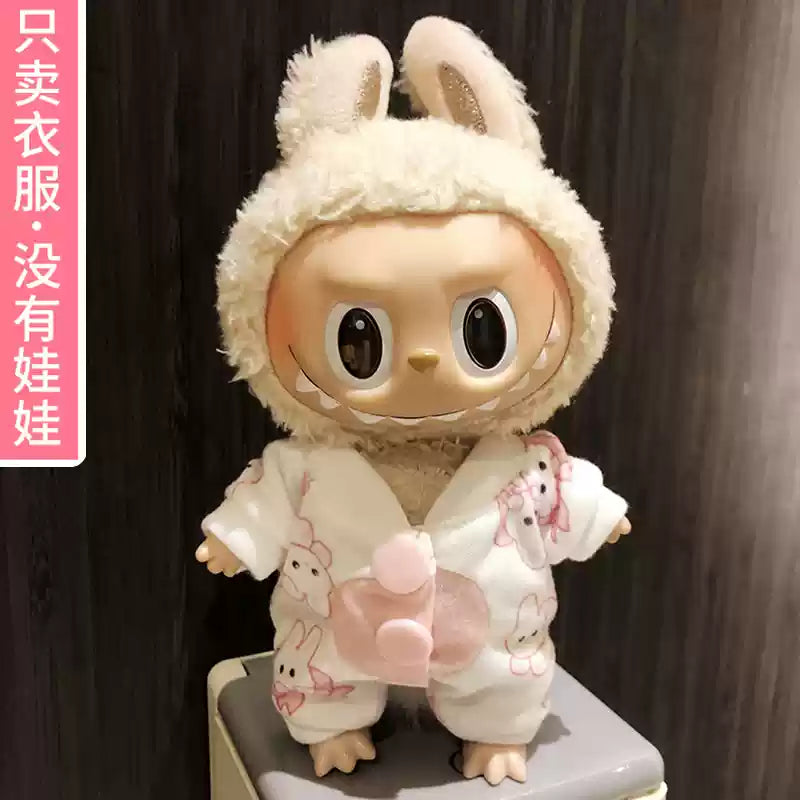 Clothing fit for POP MART LABUBU V1 17cm - Plush Set - 2