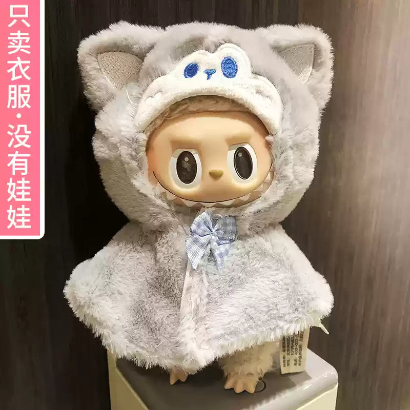 Clothing fit for POP MART LABUBU V1 17cm - Plush Set - 2
