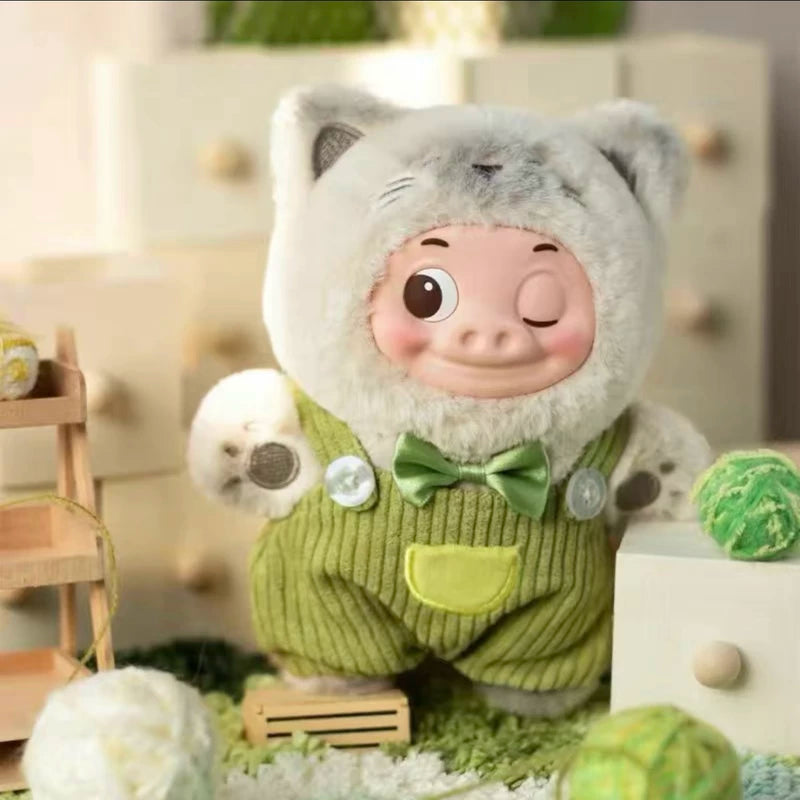 TOPTOY GGBond Pig Hero Pig Mi Vinyl Plush Pendant Series Blind Box