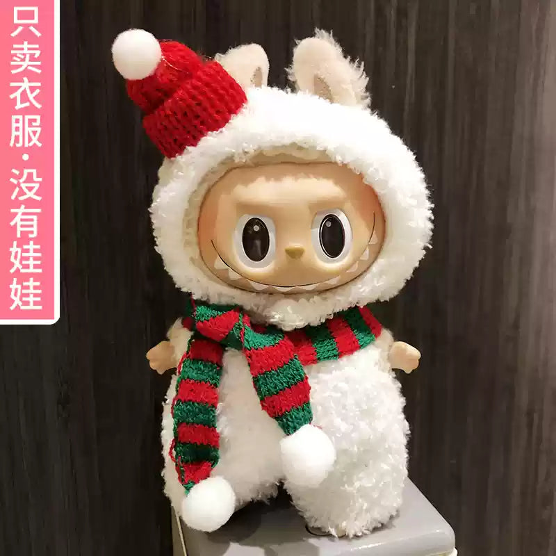 Clothing fit for POP MART LABUBU V1 17cm - Plush Set - 1