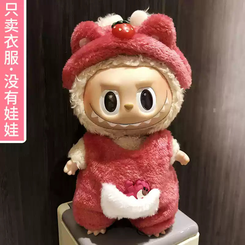 Clothing fit for POP MART LABUBU V1 17cm - Plush Set - 1
