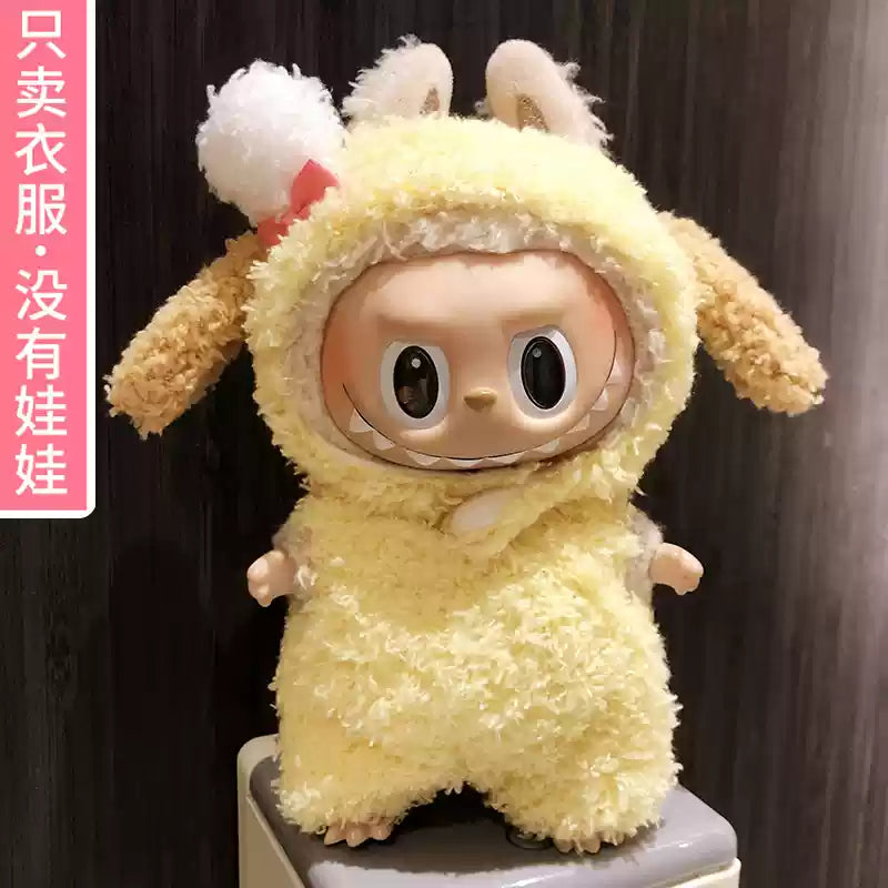 Clothing fit for POP MART LABUBU V1 17cm - Plush Set - 1