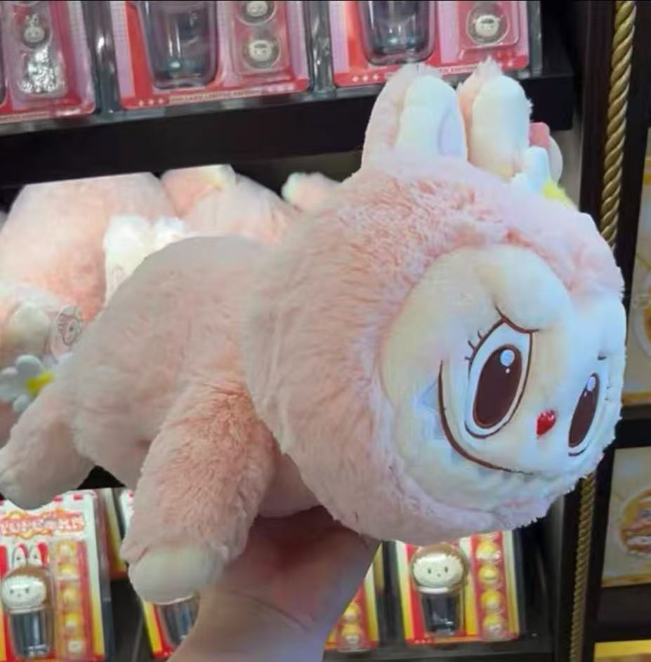 POP MART MOKOKO PINK Lying Plush Doll