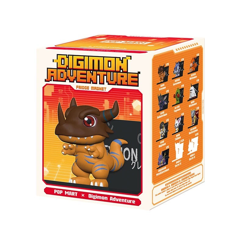 POP MART Official Digimon Licensed Magnet Series Blind Box