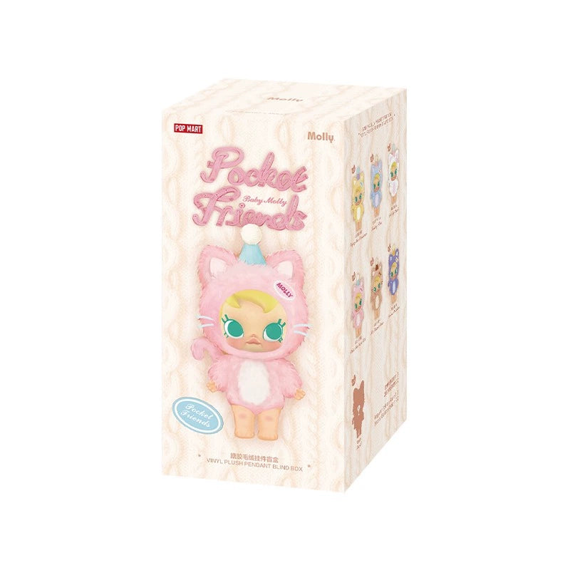 POP MART Baby Molly Pocket Friends Series Vinyl Plush Blind Box