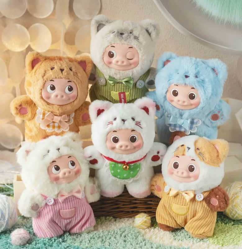 TOPTOY GGBond Pig Hero Pig Mi Vinyl Plush Pendant Series Blind Box