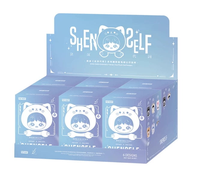 POP MART ZHOU SHEN SHENSELF Series Vinly Plush Doll Pendant blind box
