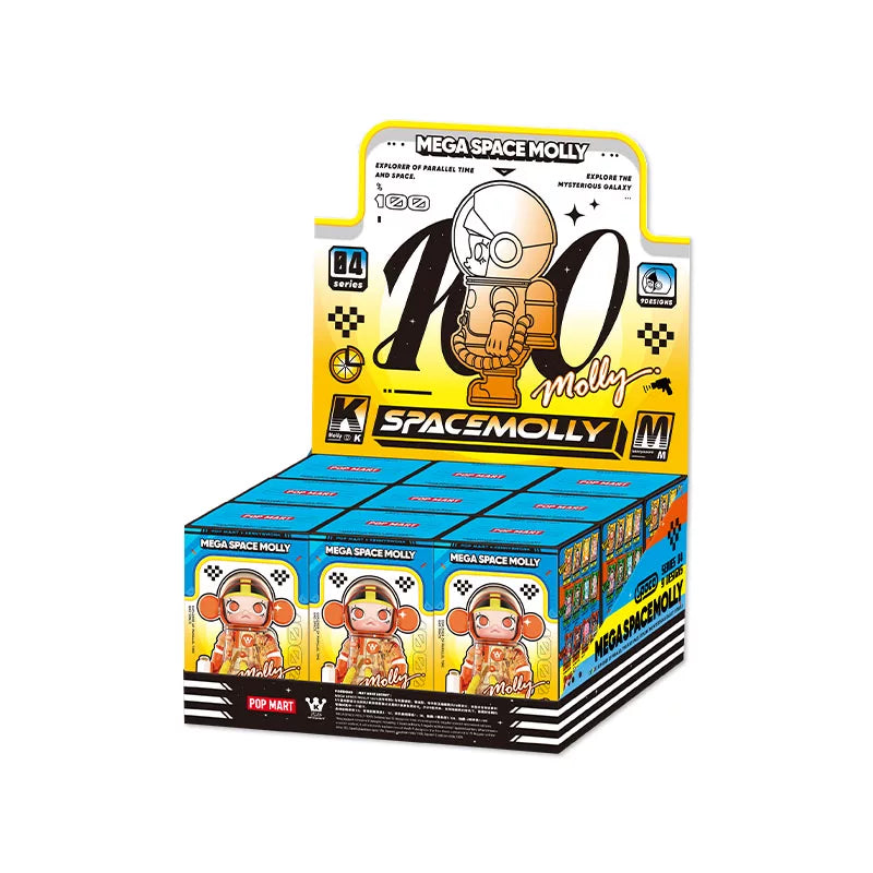 POP MART MEGA MOLLY 100_ Anniversary Collection The fourth generation blind box figures
