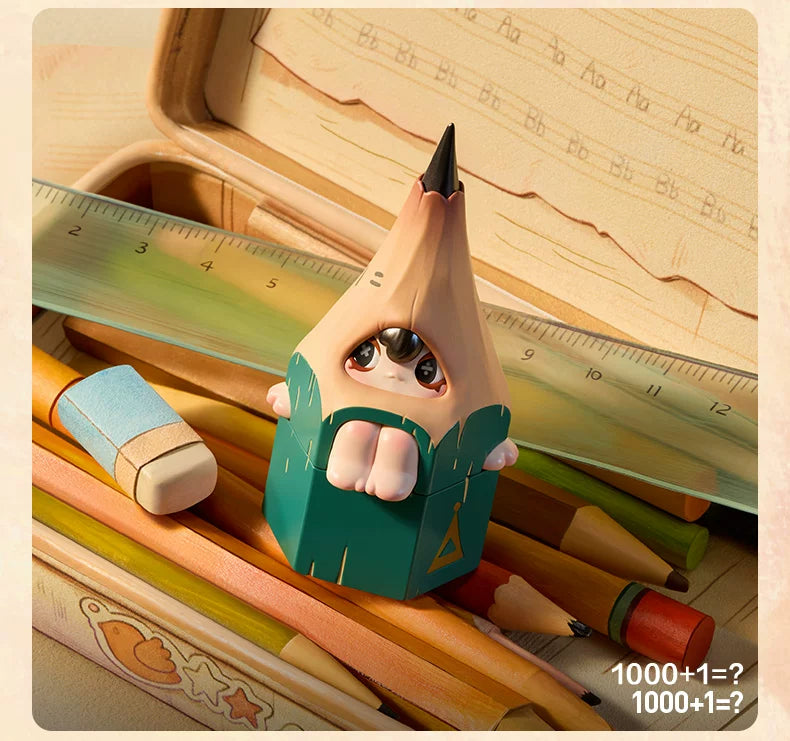 1001MOONS Where's the Elephant Slide Series blind box figure