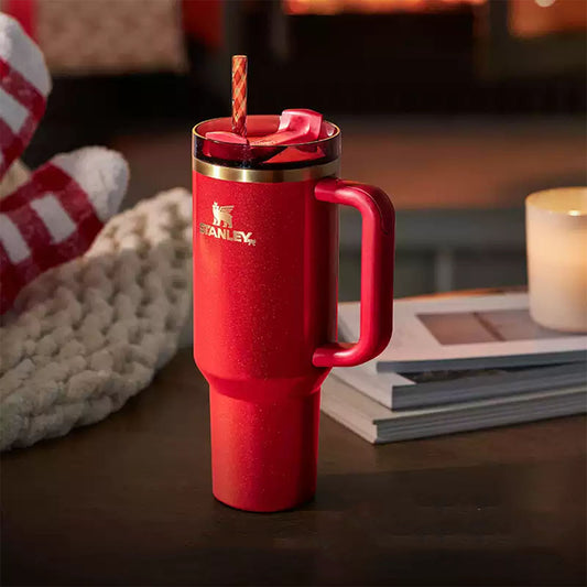 Stanley Christmas and New Year Limited Edition Red Stainless Steel Cup 40oz