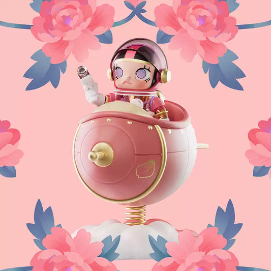 POP MART blooming MEGA SPACE MOLLY 100 percent Figures