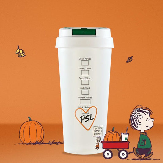 STARBUCKS 2026 PEANUTS Co-branded Series Stainless Steel Tumbler 473ml