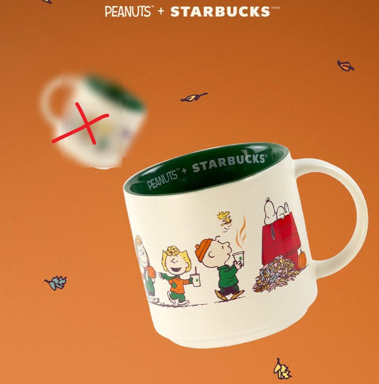 Starbucks 2026 Peanuts Co-Branded Series Mug 414ml