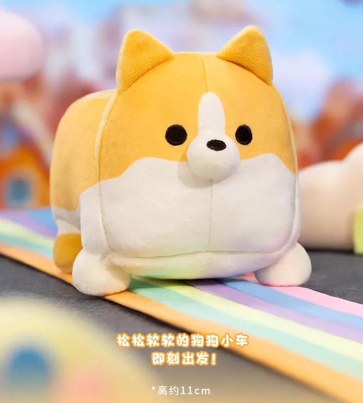 POP MART GONG Roaming series Plush Toy Car Round2