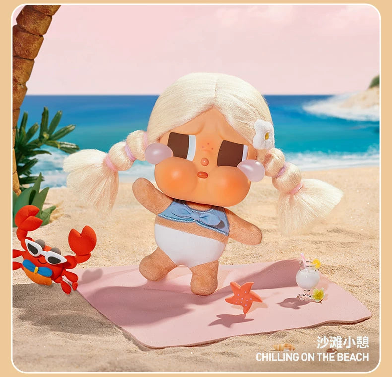 CRYBABY Vacation Mode On Series Vinyl Plush Pendant Blind Box