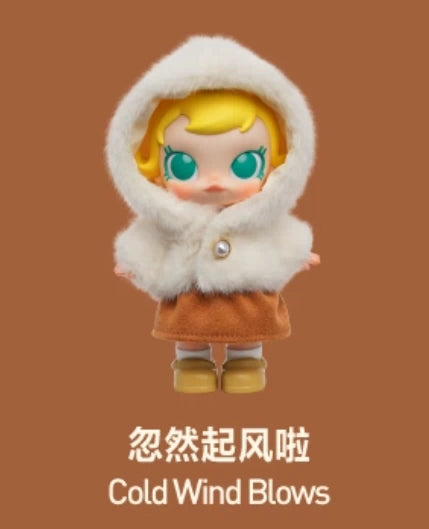 Baby Molly Winter Fit Check Series Vinyl Plush Pendant Blind Box