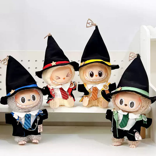 Clothes fit for POP MART LABUBU 17cm - Magic Academy Suit -without Labubu