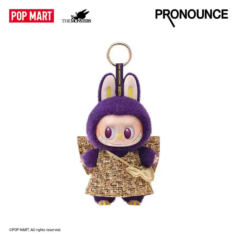 POP MART LABUBU × PRONOUNCE - WINGS OF FORTUNE Vinyl Plush Hanging Card