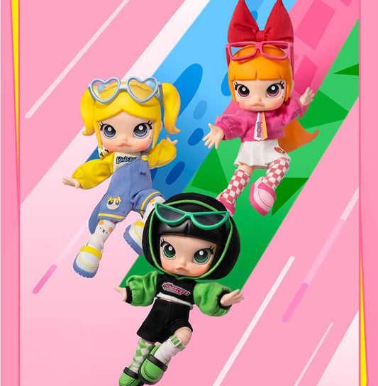 POP MART MOLLY Powerpuff Girls series action figure blind box