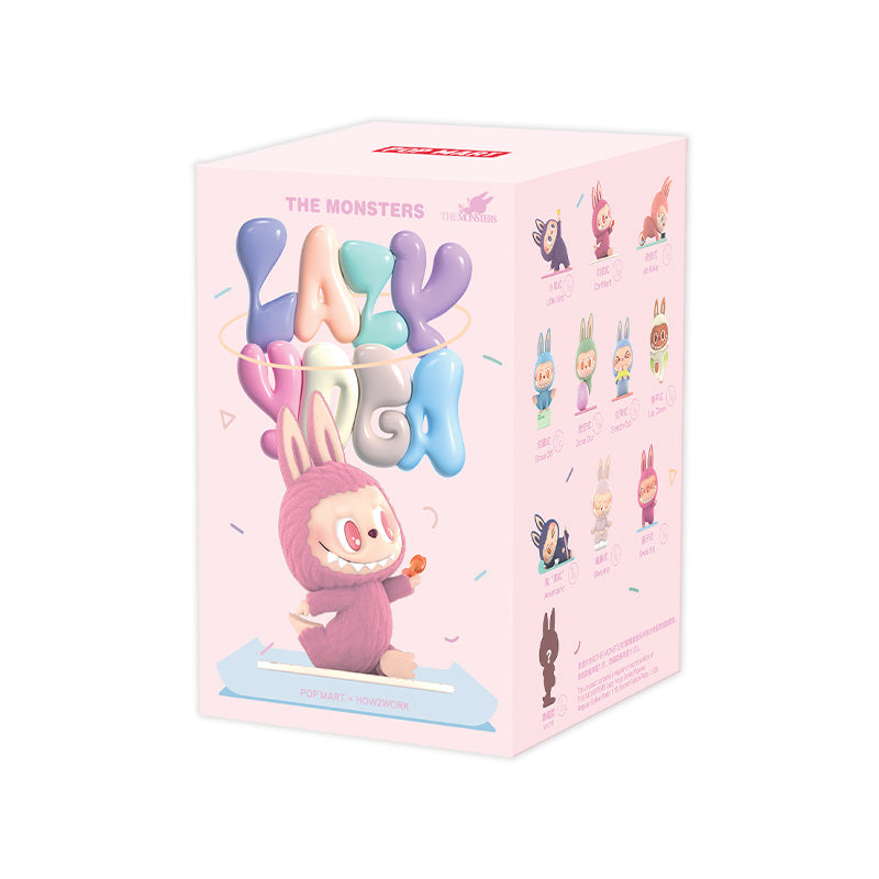 POP MART LABUBU THE MONSTERS Lazy Yoga series Figures