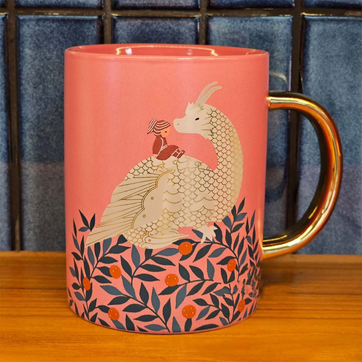 Starbucks 2024 Taiwan Hong Kong Macao Dragon new year mug 473ml starcups