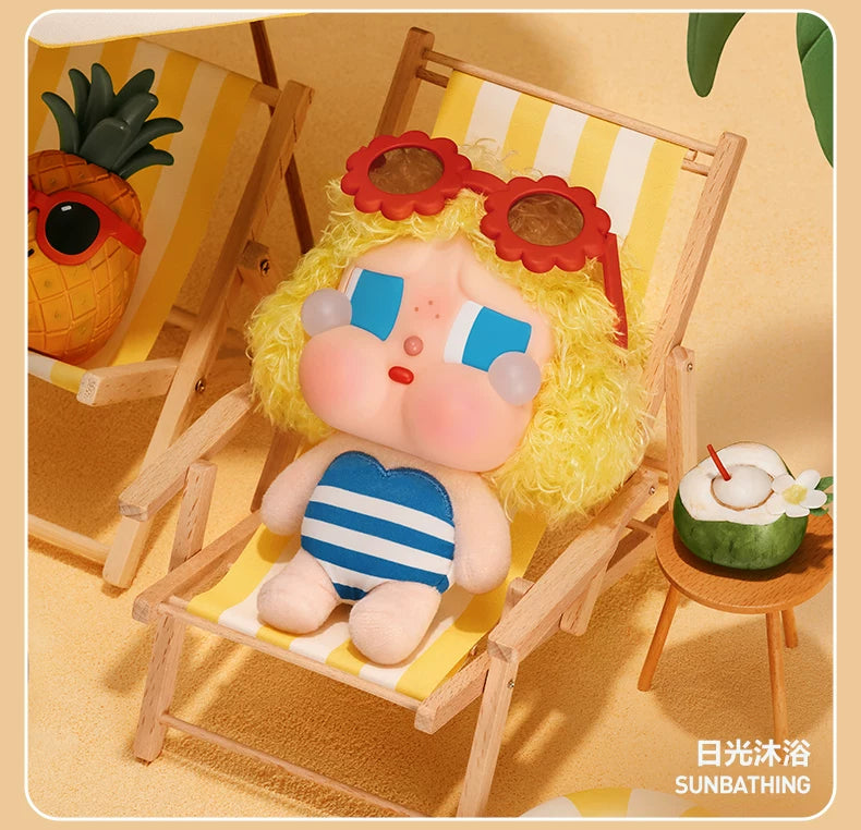 CRYBABY Vacation Mode On Series Vinyl Plush Pendant Blind Box