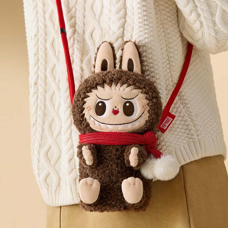 POP MART LABUBU THE MONSTERS Classic Series-Plush Doll Shoulder Bag