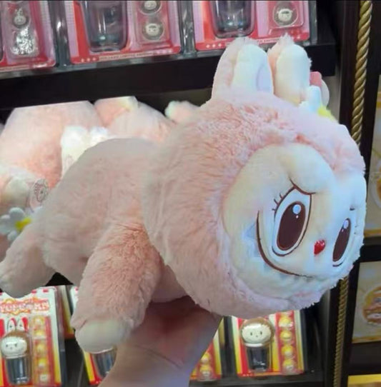 POP MART MOKOKO PINK Lying Plush Doll
