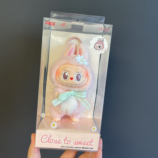 box not perfect - POP MART LABUBU MOKOKO Close To Sweet series Vinyl Plush Doll pendant 1.0