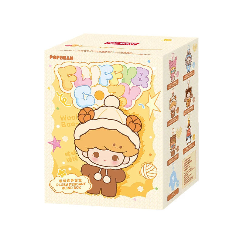 POP BEAN Fluffy & Cozy Series-Plush Pendant Blind Box