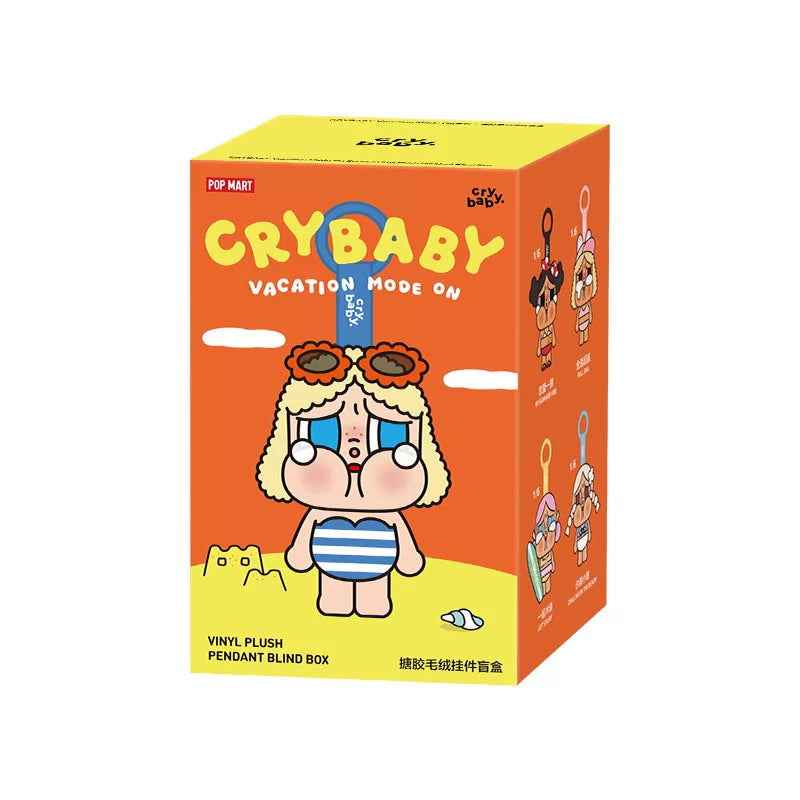 CRYBABY Vacation Mode On Series Vinyl Plush Pendant Blind Box