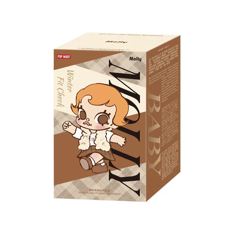 Baby Molly Winter Fit Check Series Vinyl Plush Pendant Blind Box