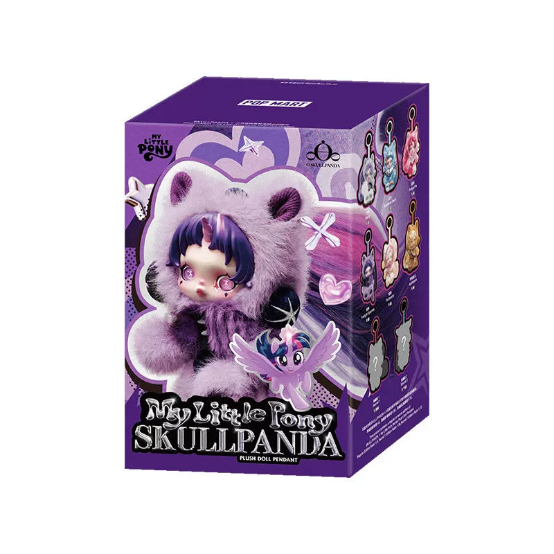 Skullpanda x My Little Pony Series Rainbow Dash plush doll pendant