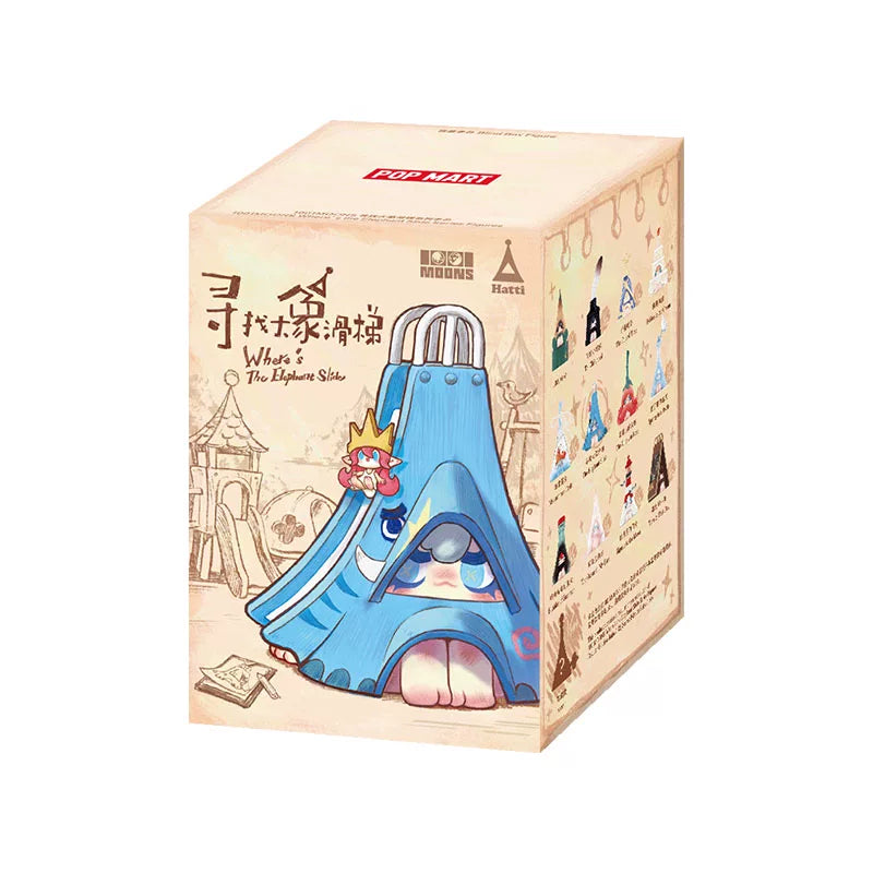 1001MOONS Where's the Elephant Slide Series blind box figure