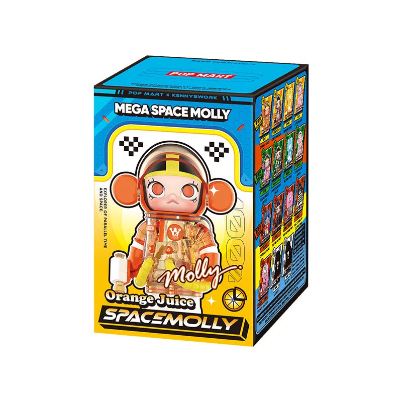 POP MART MEGA MOLLY 100_ Anniversary Collection The fourth generation blind box figures