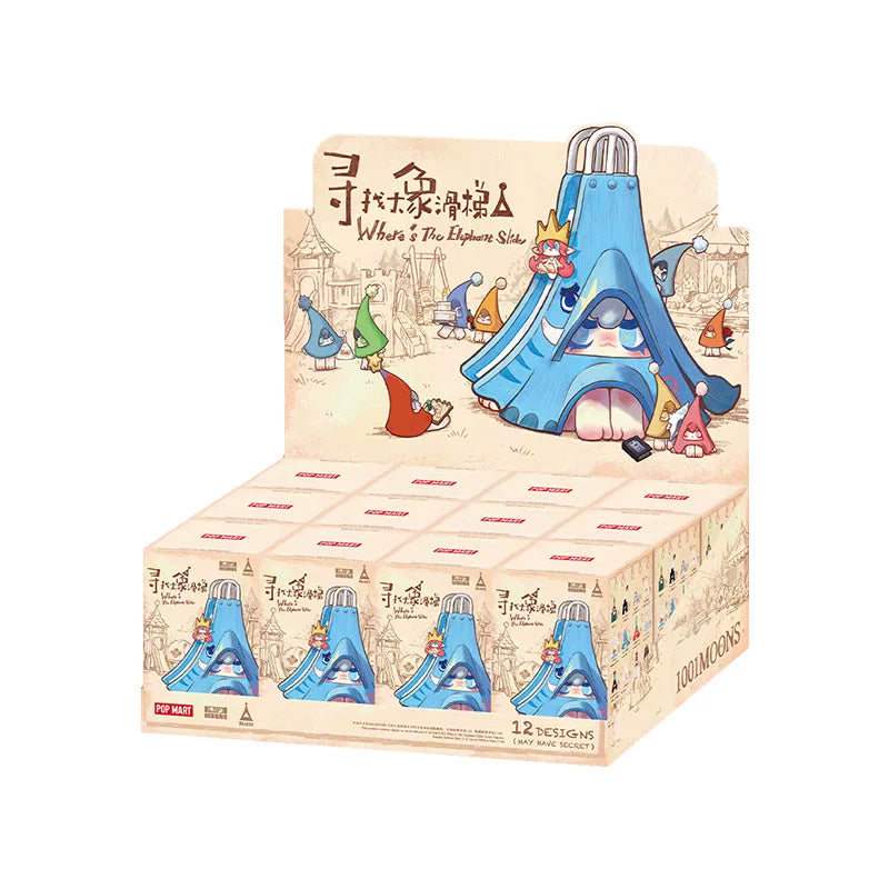 1001MOONS Where's the Elephant Slide Series blind box figure