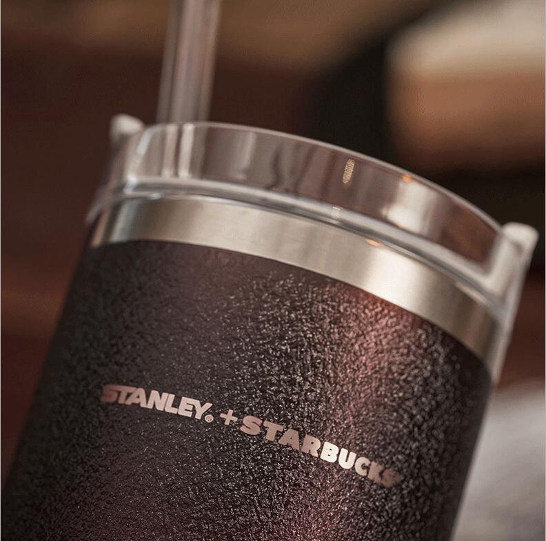 Starbucks China 2021 Halloween 20.8oz Stanley Dark Night Stainless Steel Straw Cup